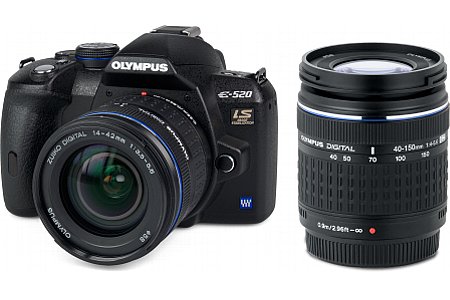 Olympus E-520 Double Zoom Kit [Foto: MediaNord]