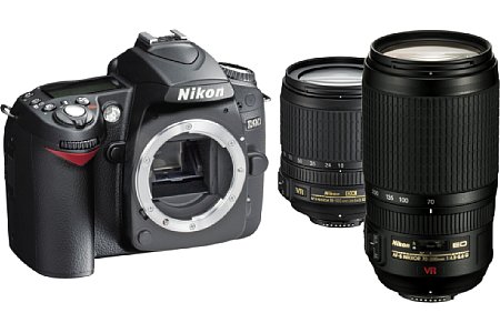 Nikon D90 mit Nikon 18-105 und Nikon 70-300 [Foto: MediaNord]