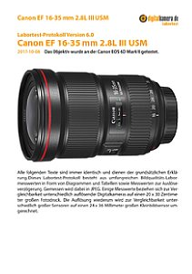 Canon EF 16-35 mm 2.8L III USM mit EOS 6D Mark II Labortest, Seite 1 [Foto: MediaNord]