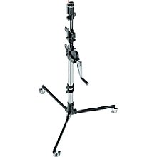 Manfrotto 087NWLB Stativ Wind-Up Low Base/Räder