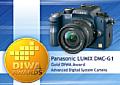 DIWA Gold Award für die Panasonic Lumix DMC-G1 blue [Foto: DIWA]