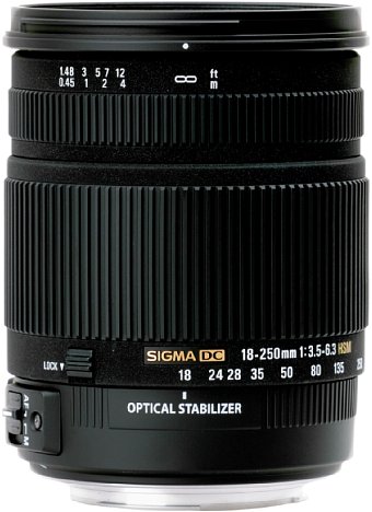 Bild Sigma 18-250 mm F3.5-6.3 DC OS HSM [Foto: Sigma]