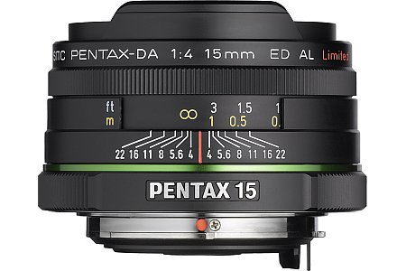 Pentax smc DA 15mm F4 ED AL Limited [Foto: Pentax]