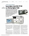 Sony Cyber-shot DSC-P150 vs. Pentax Optio 750Z