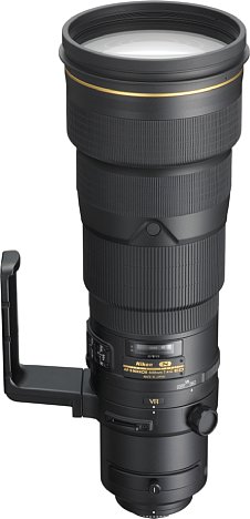 Bild Das Foto zeigt das Vorgängermodell Nikon 500 mm 4 AF-S VR G IF ED ohne die neue Phasen-Fresnel-Linse (PF), da es vom neuen Objektiv noch kein Bild gibt. [Foto: Nikon]