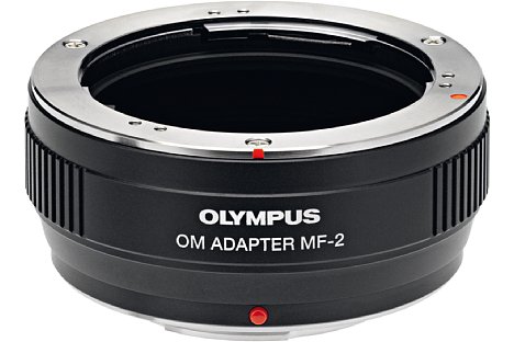 Bild Den Micro FourThirds OM Adapter MF-2 bietet Olympus für knapp 200 Euro an. [Foto: Olympus]