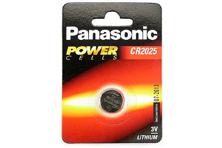 Knopfzelle Panasonic CR2025 [Foto: Imaging One]