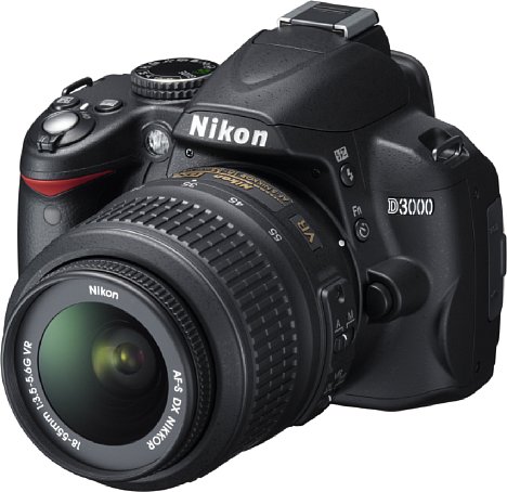 Bild Nikon D3000 18-55 mm [Foto: Nikon]
