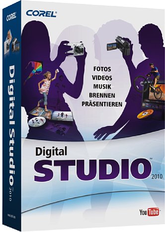 Bild Corel Digital Studio 2010, Box [Foto: Corel Corporation]