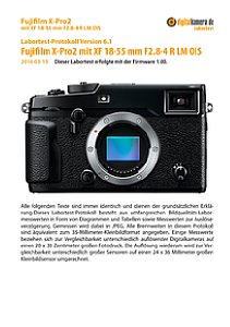 Fujifilm X-Pro2 mit XF 18-55 mm F2.8-4 R LM OIS Labortest, Seite 1 [Foto: MediaNord]