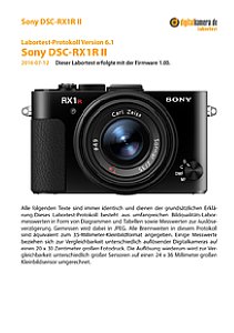Sony DSC-RX1R II Labortest, Seite 1 [Foto: MediaNord]