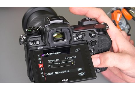 Bild Manuel Quarta im Schulungs-Videos "Nikon Z-System im Detail", Kapitel "AF-Tracking Feineinstellungen für Video". [Foto: MediaNord]