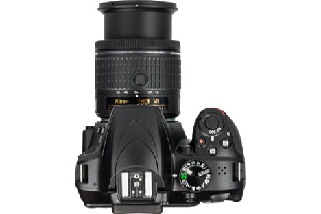 Bild Das Programmwählrad der Nikon D3400 bietet neben den klassischen Kreativmodi auch genug Platz für einige Motivprogramme und vor allem dem für Einsteiger sehr nützlichen Guide-Modus. [Foto: MediaNord]