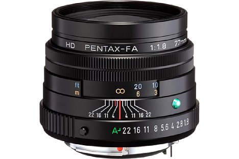 Bild Pentax HD FA 77 mm 1.8 ED Limited. [Foto: Pentax]