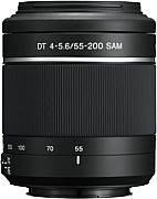 Sony DT 55-200 mm 4-5.6 SAM
(SAL-55200) [Foto: Sony]