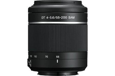 Sony DT 55-200 mm 4-5.6 SAM
(SAL-55200) [Foto: Sony]