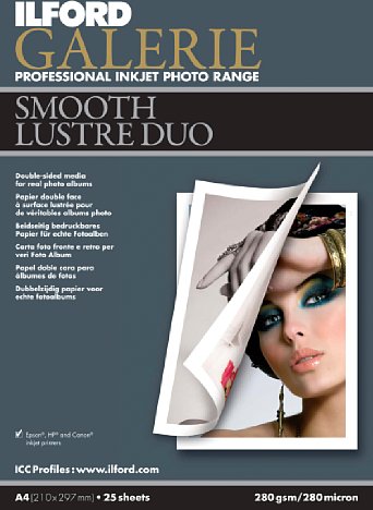 Bild Ilford Galerie Smooth Lustre Duo Fotopapier, Packung [Foto: Ilford]