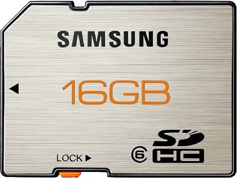 Bild Samsung 16 GB SDHC-Speicherkarte [Foto: Samsung]