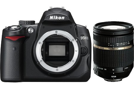 Nikon D5000 mit Tamron 18-270 [Foto: Nikon / Tamron]