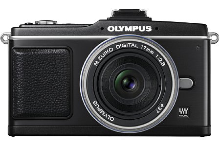 Olympus Pen E-P2 mit ZUIKO DIGITAL 17 mm 1:2.8 [Foto: Olympus]