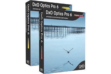 DxO Optics Pro Standard, Elite Boxen [Foto: DxO Labs]