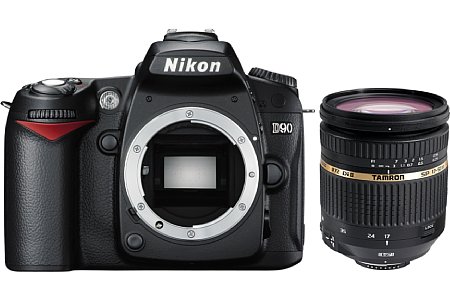 Nikon D90 mit Tamron 17-50 VC [Foto: Nikon / Tamron]