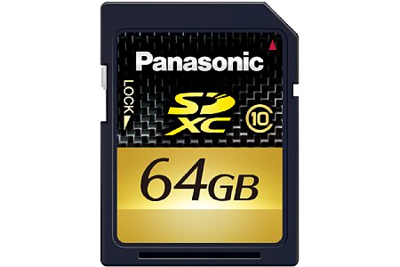 Panasonic SDXC Class 10 mit 48 GB und 64 GB [Foto: Panasonic]