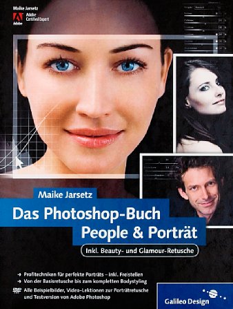 Bild Vorderseite von "Das Photoshop-Buch – People & Portrait" [Foto: MediaNord]