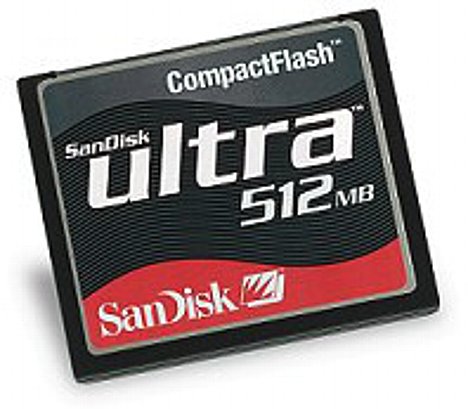 Bild SanDisk Ultra 512 Mbyte [Foto: San Disk] [Foto: Foto: San Disk]