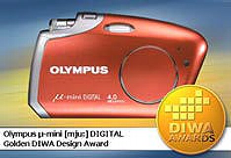 Bild DIWA-Award für Olympus µ-mini DIGITAL [Foto: DIWA] [Foto: Foto: DIWA]