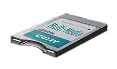 Bild Multi-Media-PC-Card-Adapter von Carry Computer [Foto: Carry Computer Eng. Co., Ltd.] [Foto: Foto: Carry Computer Eng. Co., Ltd.]
