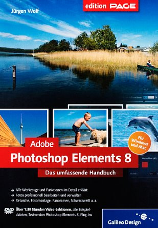 Bild Vorderseite von "Adobe Photoshop Elements 8 – Das umfassende Handbuch" [Foto: Foto: MediaNord]