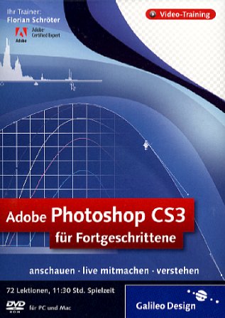 Bild Vorderseite von "Adobe Photoshop CS3 für Fortgeschrittene" [Foto: Foto: MediaNord]