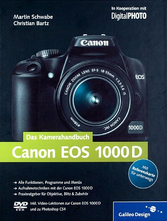 Bild Vorderseite von "Canon EOS 1000 D" [Foto: Foto: MediaNord]