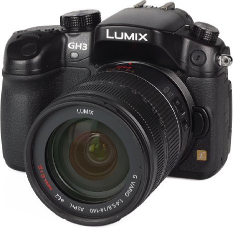 Bild Panasonic Lumix DMC-GH3 mit G Vario 14-140 mm [Foto: MediaNord]