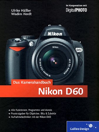 Bild Vorderseite von "Das Kamerahandbuch Nikon D60" [Foto: Foto: MediaNord]