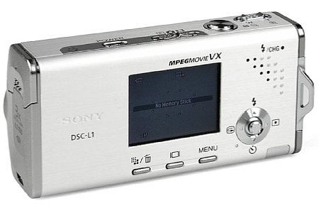 Digitalkamera Sony DSC-L1  silber [Foto: Imaging One]