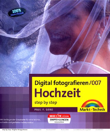 Bild Vorderseite von "Digital fotografieren 007 Hochzeit" [Foto: Foto: MediaNord]