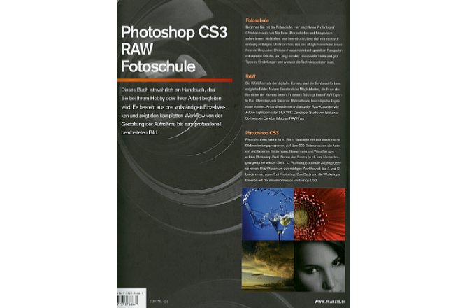 Vorderseite von 'Photoshop CS3 – RAW – Fotoschule' [Foto: Foto: MediaNord]