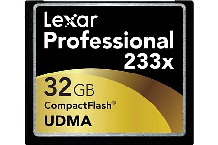 Lexar CF 233x Professional 16GB 8GB 4GB [Foto: Lexar]