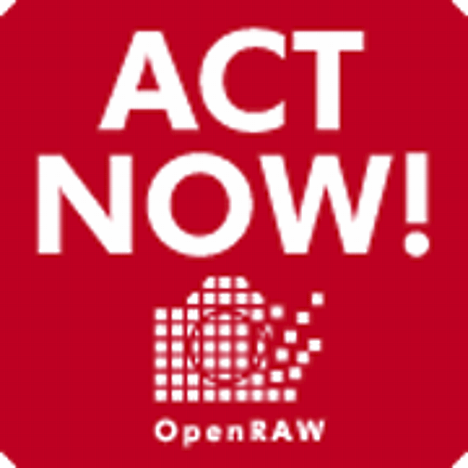 Bild Act Now Initiative [Logo: Open RAW] [Foto: Open Raw initiative]