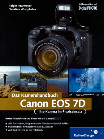 Bild Vorderseite von "Das Kamerahandbuch Canon EOS 7D" [Foto: MediaNord]