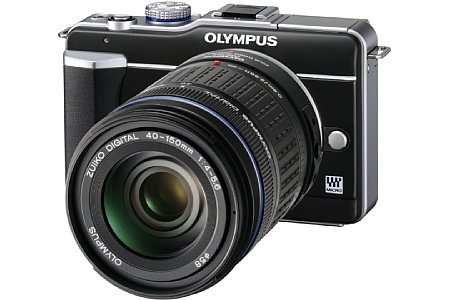 Olympus E-PL1 mit 14-150mm Schwarz/Schwarz [Foto: Olympus]