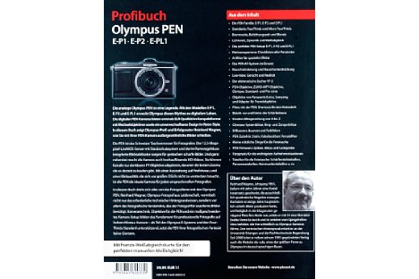 Bild Rückseite von "Profibuch Olympus PEN" [Foto: MediaNord]