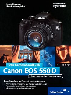 Bild Vorderseite von "Das Kamerahandbuch Canon EOS 550D" [Foto: MediaNord]