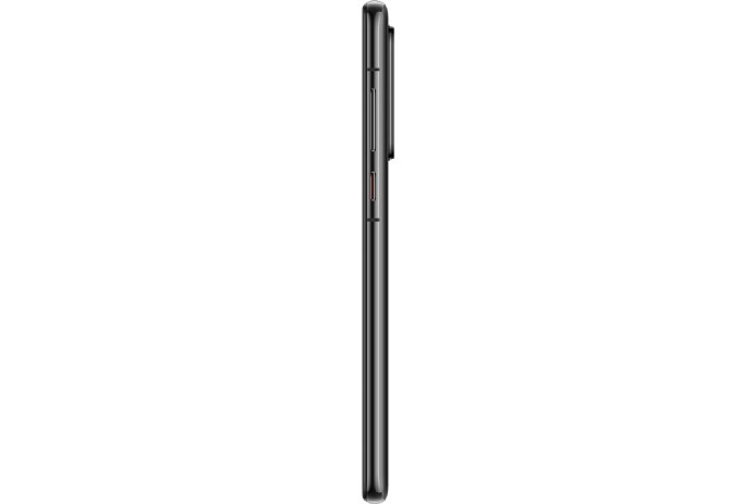 Bild Huawei P40 in Schwarz, Seitenansicht. [Foto: Huawei]