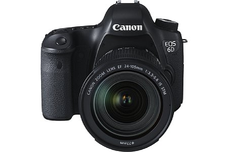 Canon EOS 6D mit 24-105 mm IS STM. [Foto: Canon]