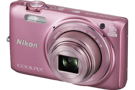 Bild ... sowie in Pink geben. Preislich liegt die Nikon Coolpix S6800 bei knapp 210 Euro. [Foto: Nikon]