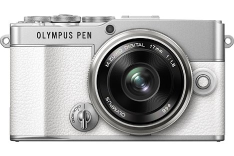 Bild Ab Ende Juni 2021 soll die Olympus Pen E-P7 wahlweise in Silber-Weiß... [Foto: Olympus]