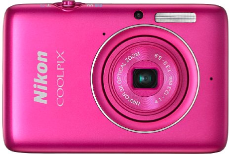 Bild Wie die anderen Farbvarianten kostet die Nikon Coolpix S02 auch in Pink knapp 130 EUR. [Foto: Nikon]